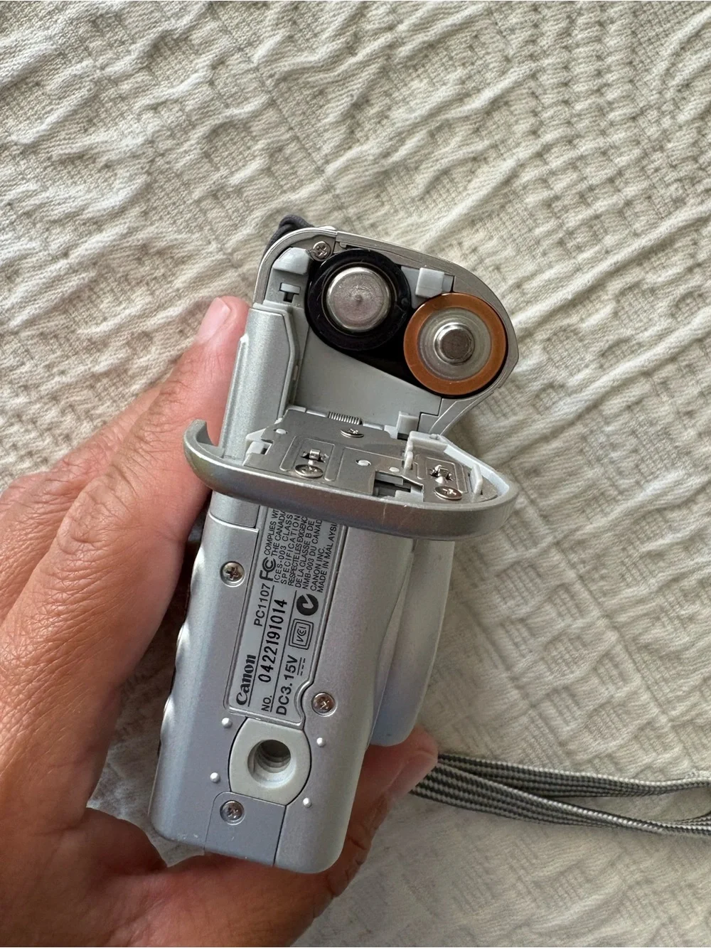Canon Silver PowerShot A510 Compact Digital Camera with Wrist Strap